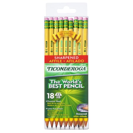 Ticonderoga Pencils, Presharpened