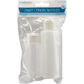 Craft/Travel Bottles 2/Pkg-2oz & 4oz