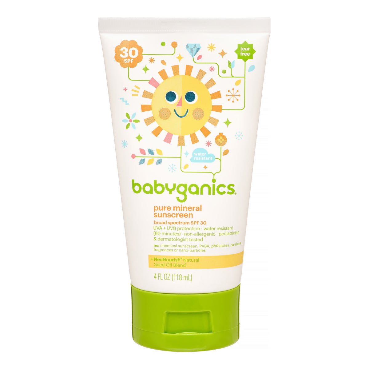Babyganics Sunscreen Lotion 118ml
