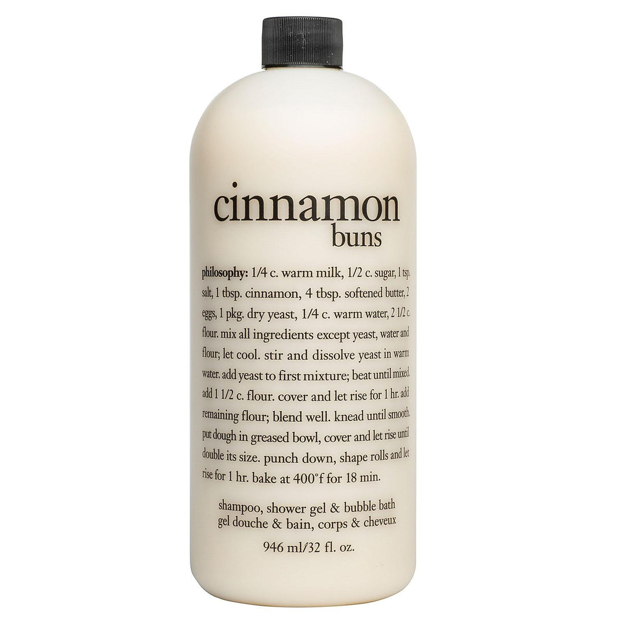Philosophy Frosted Snowflakes Hydrating Shower Gel, Bubble Bath & Shampoo 32 Oz