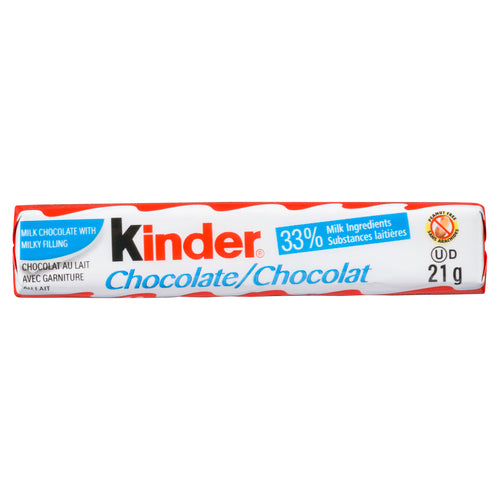 Kinder chocolate bar – 21 g