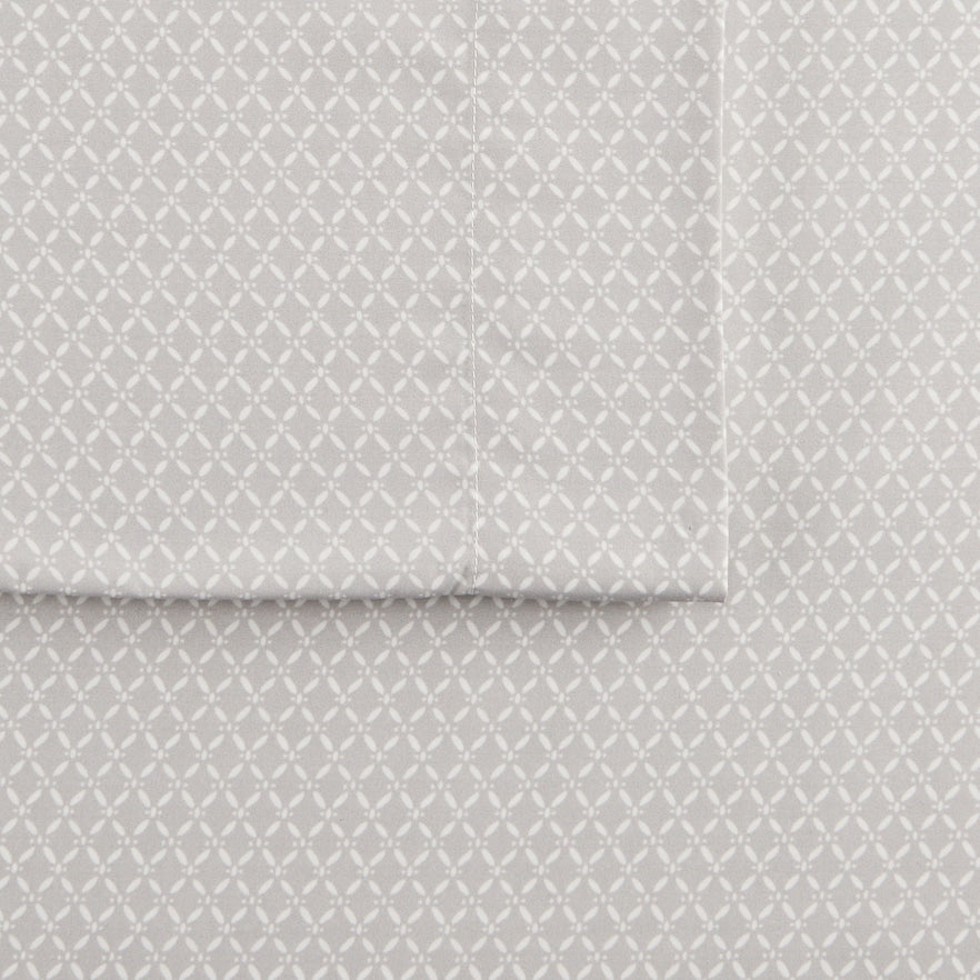 The Big One Pillowcases, Lattice Gray
