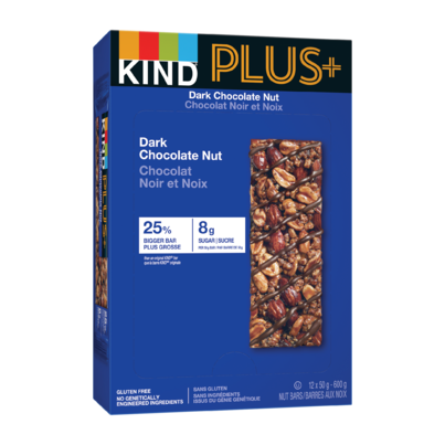 Kind Dark Chocolate and Nuts Bars, Plus 12 un, 600 g