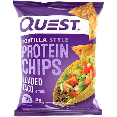 Quest Nutrition Protein Chips - Loaded Taco - 1.1oz