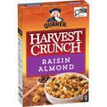 Quaker Raisin and Almond Granola Cereal, Harvest Crunch 510 g