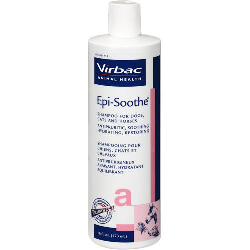 Virbac 11716 Epi-Soothe Pet Shampoo, 16 oz