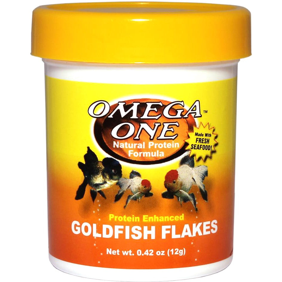 Omega One Goldfish Flakes, .42 Oz