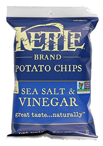 Kettle Brand Sea Salt & Vinegar Kettle Potato Chips, 2 Oz