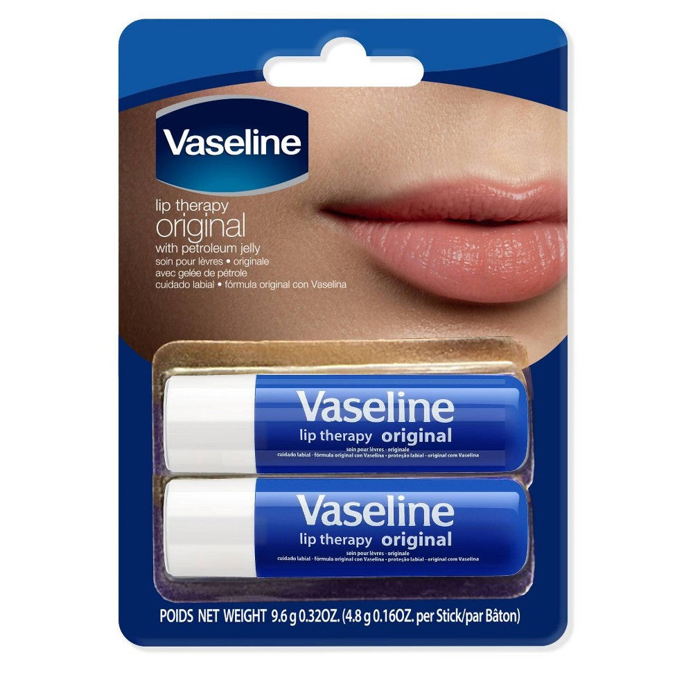 Vaseline Original Lip Therapy Stick - 2pk