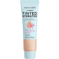 wet n wild Bare Focus Tinted Hydrator Matte Natural Finish, Oil-Free Tinted Face Moisturizer Makeup, Hyaluronic Acid