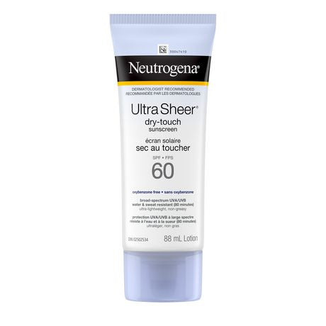 Neutrogena Ultra Sheer Dry-Touch Sunscreen SPF 60 88 Ml