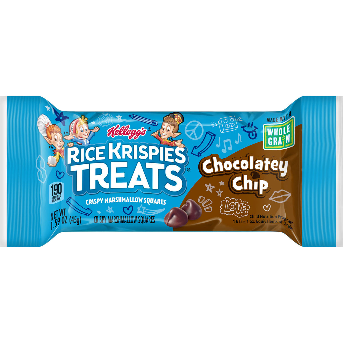 Kellogg's Rice Krispies Chocolatey Chip 46g