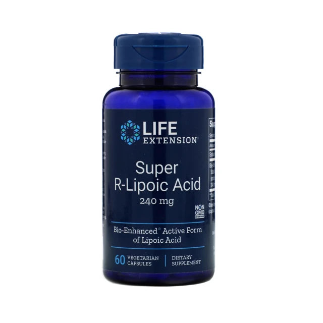 Super R-Lipoic Acid 240 mg, 60 vegetarian capsules