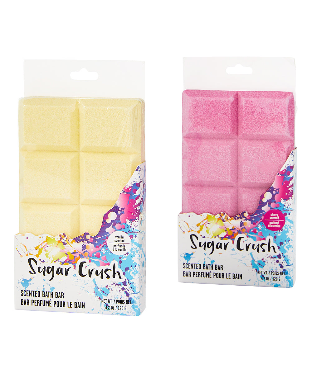 Day in Day Out Women's Bath Soaps ASST - Sugar Crush Vanilla & Cherry Fizzing Bath Bars
