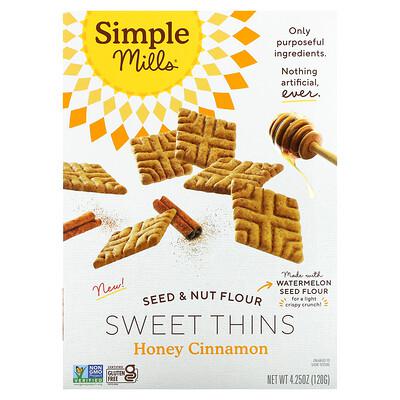 Simple Mills, Honey Cinnamon Sweet Thins, 4.25 Oz