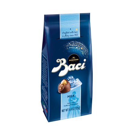 Baci Perugina Milk Chocolate Candy Truffles Gusto Bag 4.4 Oz