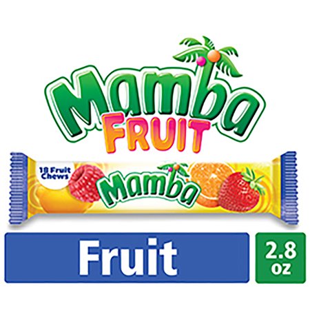 Mamba, Fruit Chews, 18 Ct, 2.8 Oz