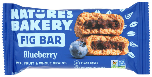 Natures Bakery Stone Ground Whole Wheat Fig Bar- Blueberry - 2 Ounce