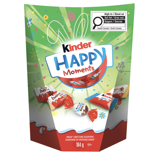Kinder Easter Chocolates, Happy Moments 184 g