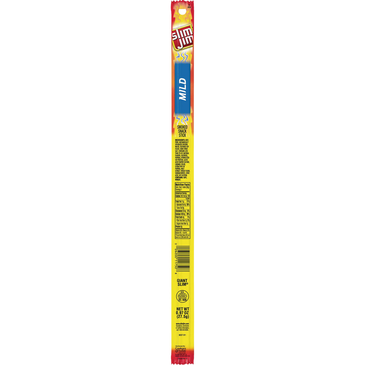Slim Jim Giant Mild .97 Oz