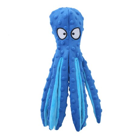 Plush Octopus Dog Toy
