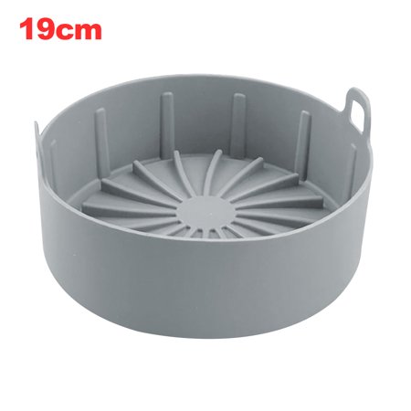 Air Fryer Silicone Dual Shape Basket Pot