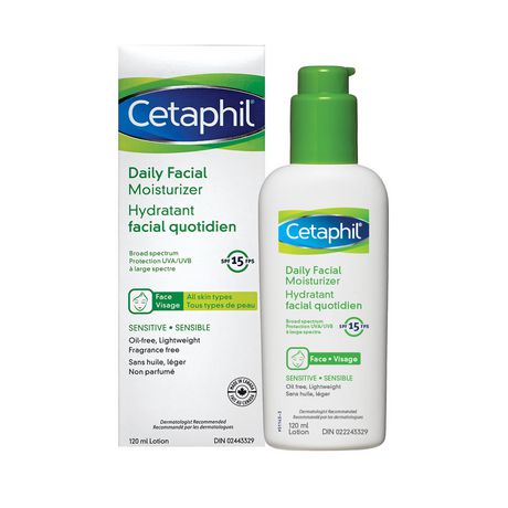 Cetaphil Daily Facial Moisturizer SPF 15, Face Moisturizer
