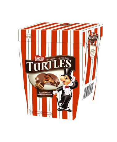 Nestle the Original Turtles 100% Pecan 350g