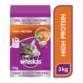 Whiskas Cat Food Dry 20% Protein 3KG
