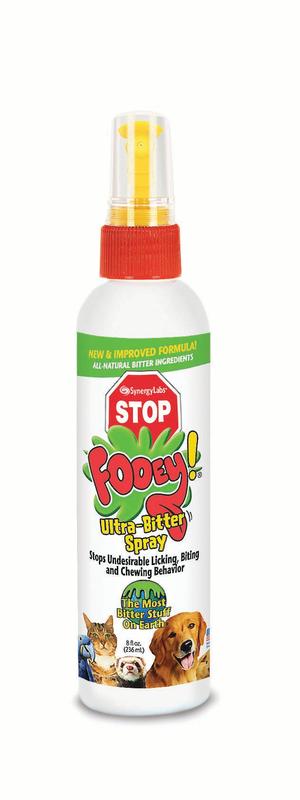 Fooey! Ultra-Bitter Training Aid Spray – Chewing Biting Licking Deterrent for Pets 8 Oz.