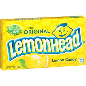 Lemonhead Hard Lemon Candy Theater Box 5 Oz