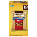 Snyder S of Hanover Pretzels Snaps 100 Calorie Packs 10 Ct Multipack