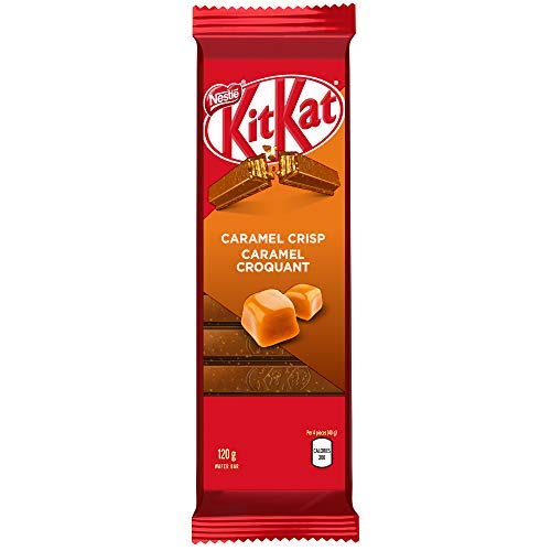 Nestlé Caramel Crunch Flavoured Chocolate Bar, Kit Kat 120 g