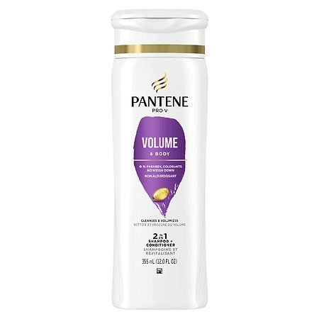 PantenePro-V Volume & Body 2in1 Shampoo and Conditioner 355ml