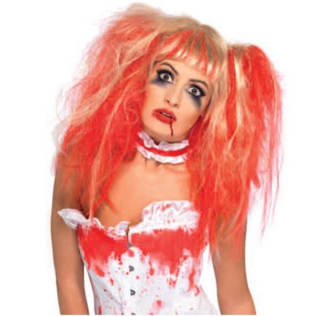 Blood Drip Wig Halloween Costume Accessory