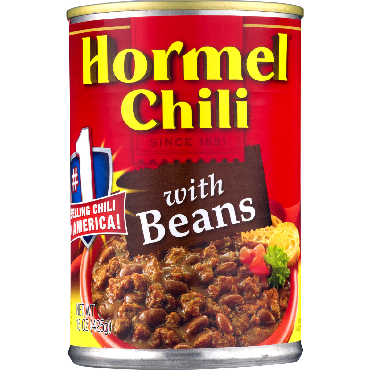 HORMEL Chili with Beans No Artificial Ingredients 15 Oz