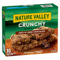 Nature Valley Oat and Dark Chocolate Crunchy Granola Bars, Crunchy 10 un, 210 g
