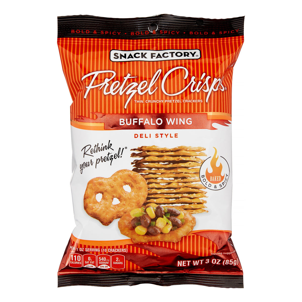 Deli Style Thin, Crunchy Pretzel Crackers