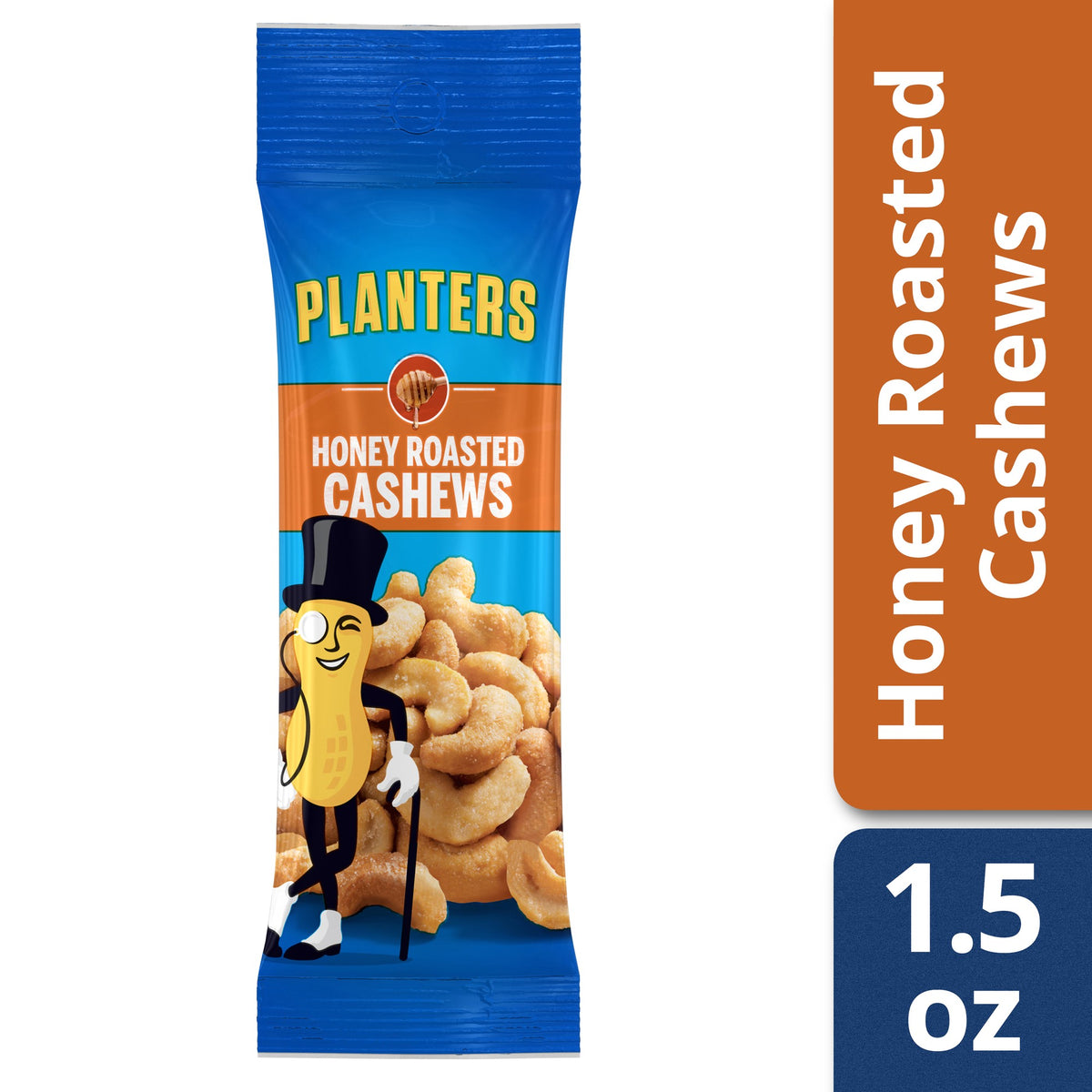 Planters Honey Roasted Cashews - 1.5 Oz