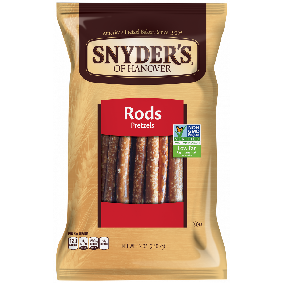 Snyder's of Hanover Pretzel Rods - 12oz