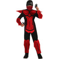 Red Ninja Child Halloween Costume