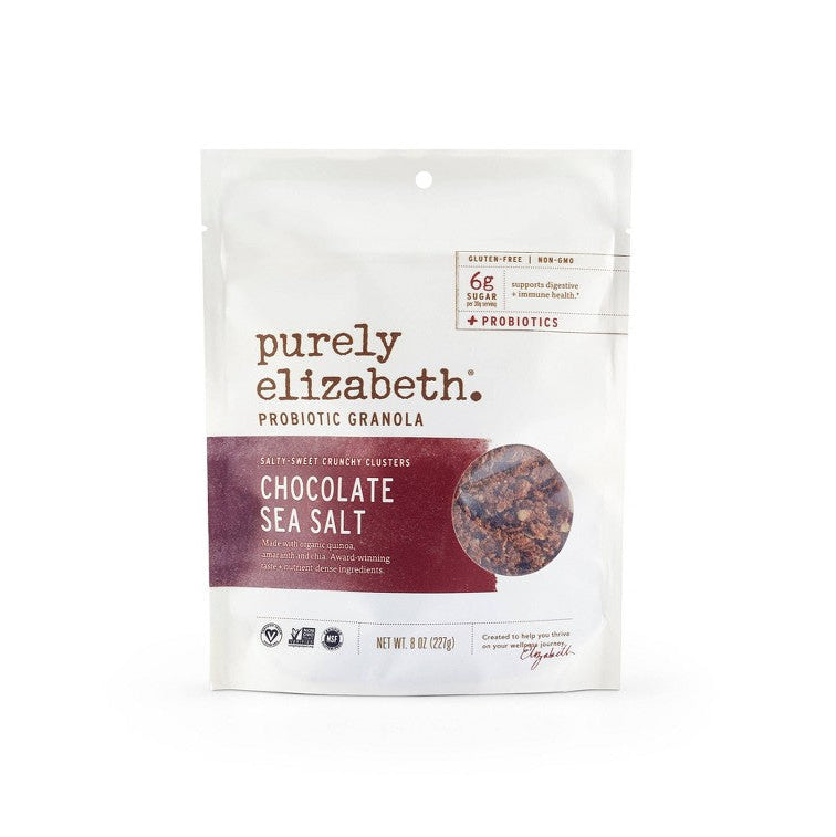 Purely Elizabeth Chocolate Sea Salt Probiotic Granola, 227g