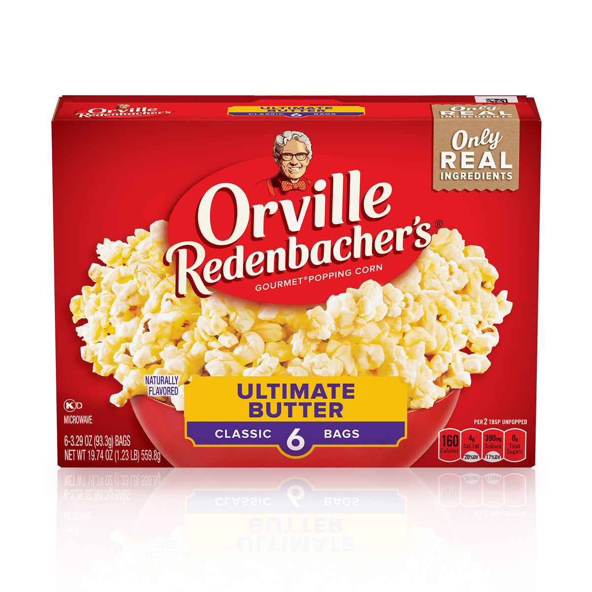 Orville Redenbacher, Gourmet Ultimate Butter Pop Corn, 19.75 Oz
