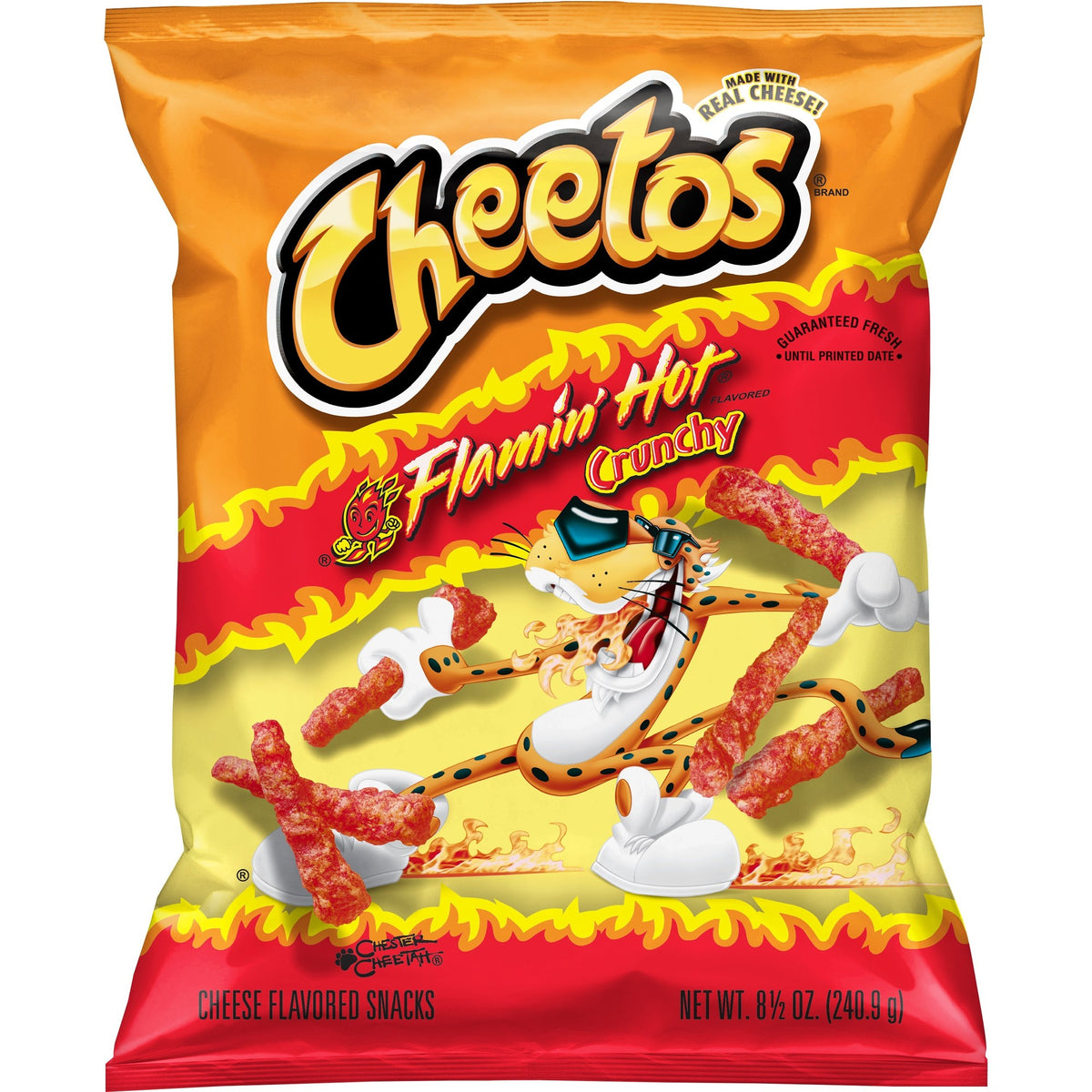 Cheetos Crunchy Flamin Hot - 8.5oz