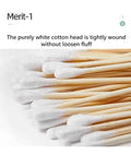 Cotton Swabs with Wooden Sticks