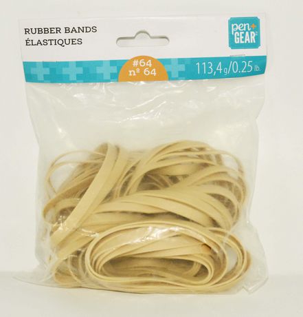 Pen+Gear 1/4lb Rubber Bands #64