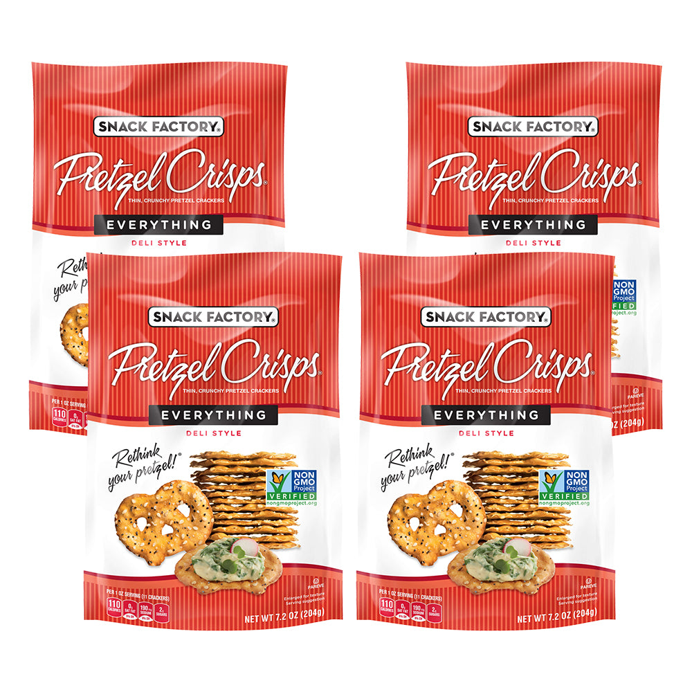 Snack Factory Pretzel Crisps Everything