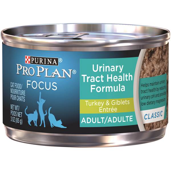 Purina Pro Plan Urinary Tract Health Turkey Giblets Wet Cat Food 3 Oz Can