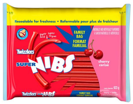 Twizzlers Super Nibs Cherry Flavored 623g