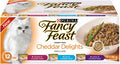 Fancy Feast Cheddar Delights Grilled Variety Pack, Wet Cat Food 12 X 85g